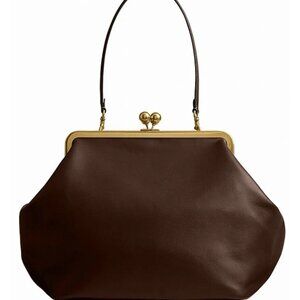 COACH LARGE KISSLOCK FRAME BAG